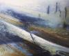 Catherine Barnes, oil on canvas, 'On Moving Waters', signed verso, 26 x 30cm, unframed                                                                                                                                      