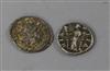 Two Roman Empire silver denarii, both Fine or better                                                                                   