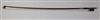 A German nickel mounted violin bow, stamped W E Dorfler, 64g                                                                           