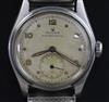 A gentleman's stainless steel Rolex Oyster Royal manual wind wrist watch,                                                              