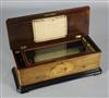 A late 19th century Nicole Freres of Geneva 24 air musical box, width 25in. depth 11in. height 8.25in.                                 