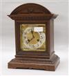 An Ed Junghans mantel clock height 37cm                                                                                                