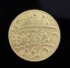 India, Bengal Presidency, a One Mohur gold coin, Dia 26mm; 12.3g, GVF                                                                  