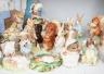 A collection Beswick, Royal Albert and Border Fine Arts Beatrix Potter figures                                                                                                                                              