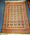 A small South West Persian rug 130 x 84cm                                                                                              