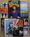 The Beatles, seven paperback books                                                                                                     