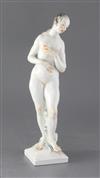 A Meissen porcelain figure of Venus, modelled by Paul Scheurich (1883-1945), first quarter 20th century, height 34.5cm                 