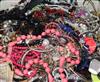 A large quantity of assorted costume jewellery.                                                                                        