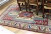 A Kazak style geometric patterned rug W.240 x 150cm                                                                                    