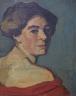 Bernheim-Jeune Gallery, oil on canvas, portrait of a lady                                                                                                                                                                   