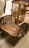 A 19th century Windsor chair                                                                                                           