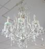 A modern 8 branch chandelier                                                                                                                                                                                                