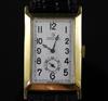 A gentleman's stylish late 1920's 18ct gold Election Grand Prix manual wind wrist watch,                                               