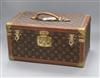 A Louis Vuitton vanity case, serial number 949439 (mirror damaged)                                                                     
