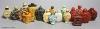 Mixed composition Chinese snuff bottles                                                                                                                                                                                     