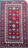 A Lambalo Kazak Caucasian small carpet, 11ft 4in. x 6ft 1in.                                                                           