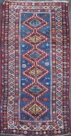 A Kazak Caucasian runner, 8ft x 4ft 3in.                                                                                               