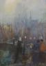 J. Robertson Cowper, watercolour, The harbour, Dordrecht, signed and dated 1908, 25 x 18cm.                                                                                                                                 