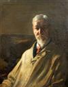 W.A.T 1924 Portrait of William Shackleton (1872-1933) 30 x 25in. unframed.                                                             