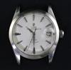 A gentleman's 1960's stainless steel Tudor Prince-Oysterdate 34 self winding wrist watch,                                              