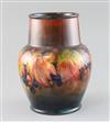 A Moorcroft 'leaf and berry' flambe vase, 1930's, H.21cm                                                                               