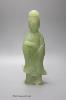 A Chinese green hardstone figure of Guanyin, 29cm                                                                                                                                                                           