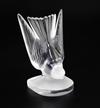 Hirondelle/Swallow. A glass paperweight by René Lalique, introduced on 10/2/1928, No.11810,                                            