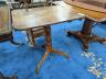 A Victorian rectangular oak tilt top tripod tea table, width 67cm, depth 56cm, height 74cm                                                                                                                                  