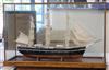 A cased model of The Cutty Sark by George Hunt                                                                                         