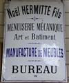 A French enamel sign 65 x 46cm                                                                                                         