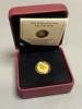 A Royal Canadian mint $5 proof pure gold coin, year of the snake, 2013, 3.13g, cased                                                                                                                                        