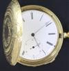 A rare 19th century 18ct gold Ramuz patent automatic hunter pocket watch, retailed by Charles Z. Binden, Panama,                       