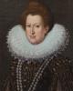 Circle of Frans Pourbus II (1569-1622), Portrait of Maria de Medici, oil on canvas, 61.5 x 47.5cm                                                                                                                           