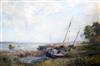 § William Miller Fraser (1864-1961) Beached boats, Newburgh on Tay 24 x 36in.                                                          