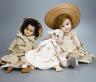An Armande Marseille 1894 bisque doll, and two other bisque dolls                                                                                                                                                           
