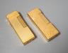 Two Dunhill Gold Plated Lighters.                                                                                                                                                                                           