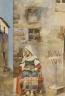 Sir Hubert Von Herkomer (1849-1914), watercolour, 'Contemplation', initialled and dated 1879, 39 x 27cm                                                                                                                     