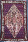 A Malayer rug, 6ft 6in by 4ft 6in.                                                                                                     