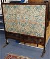 A Liberty & Co. firescreen, tapestry possibly Morris & Co. W.97cm                                                                      