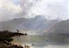 Alfred de Breanski (1852-1928) 'Easedale Tarn' 15.5 x 21.75in.                                                                         