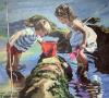 Sherree Valentine Daines, limited edition print, Magical memories, 115/195, 44 x 50cm                                                                                                                                       