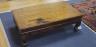 A 19th century Chinese wood Kang table, width 78cm, depth 46cm, height 27cm                                                                                                                                                 