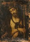 Continental School (18th/19th century) Christ wearing the crown of thorns 25.5 x 18in., unframed                                       