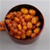 A quantity of loose oval amber beads, gross 55 grams and a hardstone bracelet.                                                         