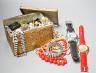 A box of mixed costume jewellery.                                                                                                                                                                                           