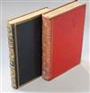 St John Lucas - The Book of French Verse, 1 vol, red leather, Clarendon Press 1908, together with Maeterlinck -                        