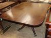 A mahogany breakfast table W.107cm                                                                                                     