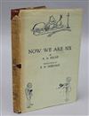 Milne, Alan Alexander - Now We Are Six, first published 1927,                                                                          