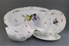 An extensive Meissen dinner service, late 19th/early 20th century,                                                                     