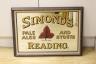 Simonds, Reading framed pub mirror 46x61cm total                                                                                                                                                                            